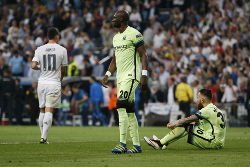 Man City thất bại thảm hại dưới tay Real Madrid ở bán kết Champions League