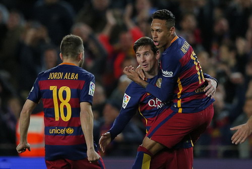 Messi ghi bàn thứ 16 vào lưới Sevilla sáng 29-2