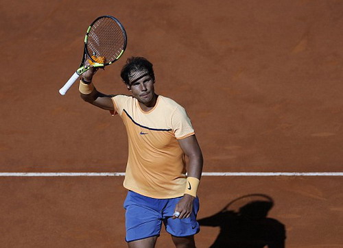 Nadal có hai chiến thắng mở màn khá nhẹ nhàng ở Paris