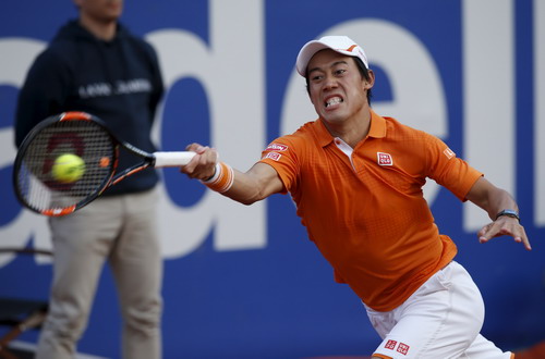 Nishikori thăng hoa ở các giải sân đất nện