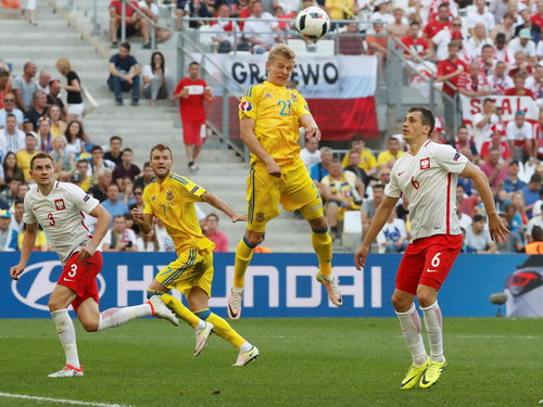 Thất bại 0-1 trước Ba Lan tiễn Ukraine chia tay sớm với Euro 2016