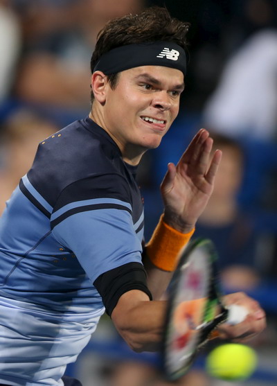 
Raonic thi đấu đầy quyết tâm trước đàn anh giàu kinh nghiệm Federer
