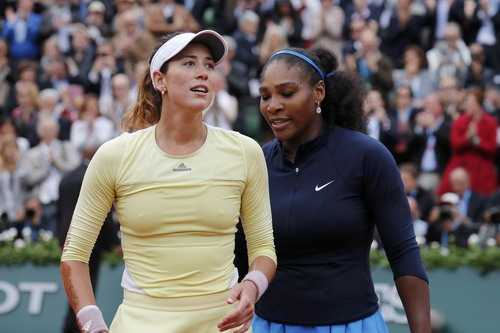 Serena thất bại trước Muguruza tại Roland Garros 2016