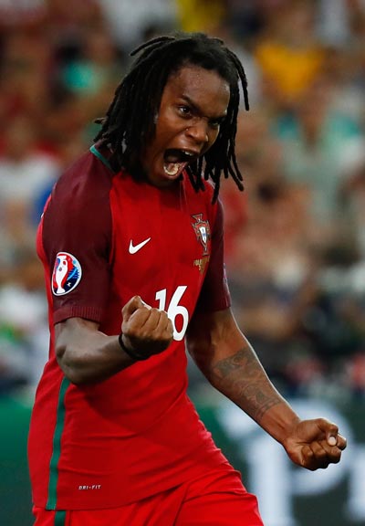 Sanches đang là phát hiện thú vị của Euro 2016 Ảnh: REUTERS