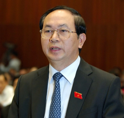QH bỏ phiếu kín bầu ông Trần Đại Quang làm Chủ tịch nước