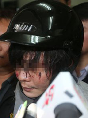 
Thủ phạm chặt đầu bé gái 4 tuổi ở Đài Loan Ảnh: CNA
