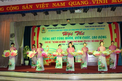 Một tiết mục dự thi trong đêm chung kết