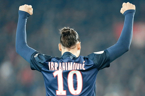 Ibrahimovic - biểu tượng chiến thắng của PSG