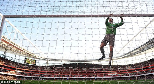 
Martin Fulop trên sân Emirates của Arsenal năm 2009
