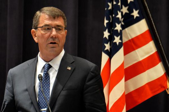 Bộ trưởng Quốc phòng Mỹ Ashton Carter. Ảnh: UPI