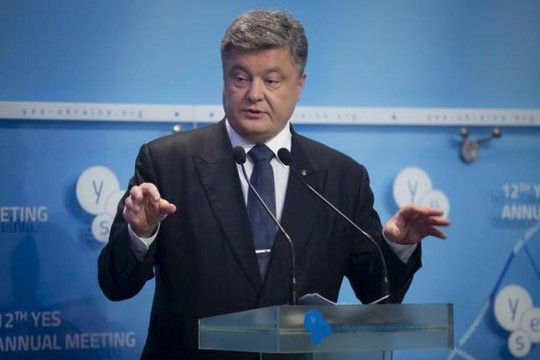 
Tổng thống Ukraine Petro Poroshenko. Ảnh: Reuters
