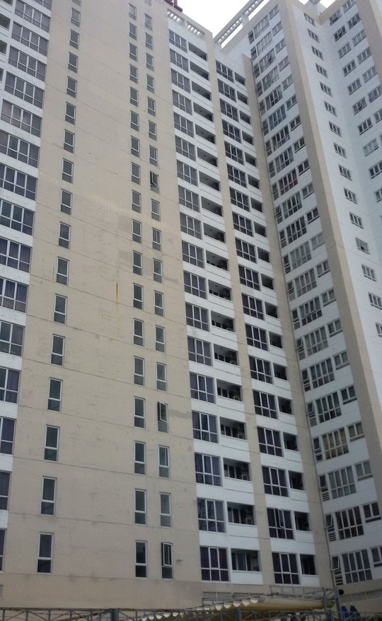 
Nạn nhân nghi rơi từ tầng 19 của tòa nhà 29 tầng này
