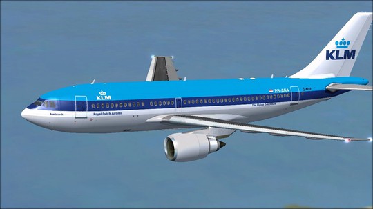 
Máy bay của hãng hàng không KLM. Ảnh: Fly Away Simulation
