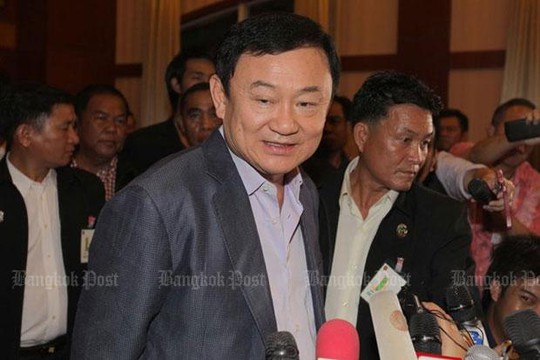 Cựu Thủ tướng Thaksin Shinawatra. Ảnh: The Bangkok Post