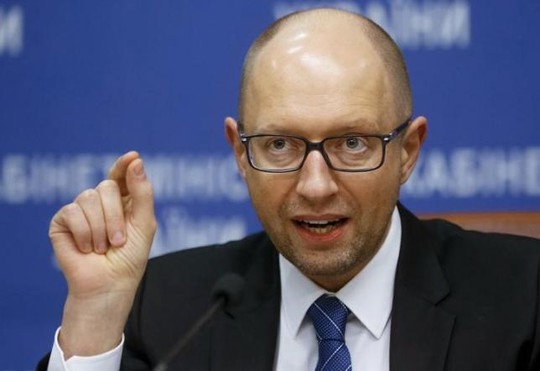 Thủ tướng Ukraine Arseny Yatseniuk. Ảnh: Reuters