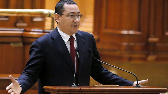Thủ tướng Romania Victor Ponta. Ảnh: Reuters