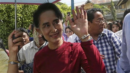 Bà Aung San Suu Kyi. Ảnh: Reuters