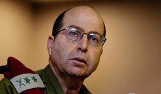 Bộ trưởng Quốc phòng Israel Moshe Yaalon . Ảnh: Middle East Monitor