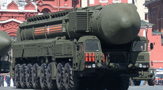 Tên lửa đạn đạo liên lục địa RS-24 Yars / SS-27 Mod 2 của Nga. Ảnh: Sputnik