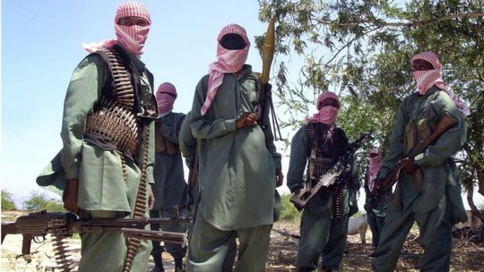 Các tay súng Hồi giáo cực đoan Al-Shabaab. Ảnh: AP