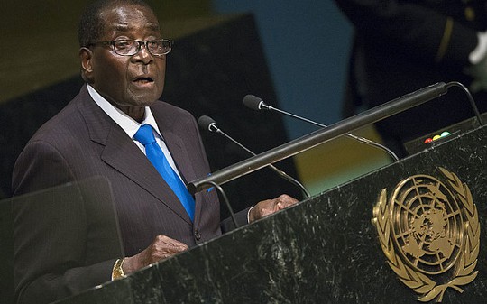 
Tổng thống Zimbabwe Robert Mugabe. Ảnh: Reuters
