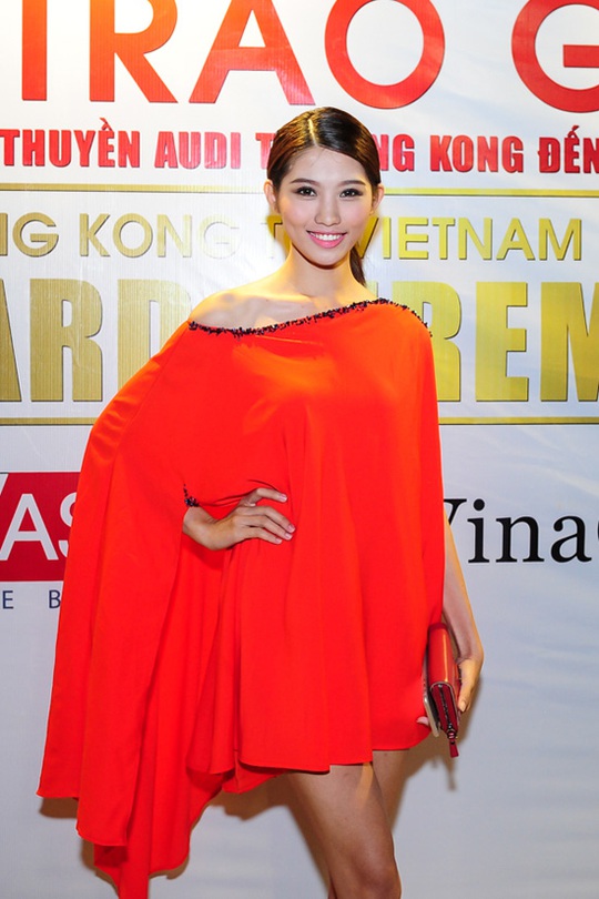 
Người mẫu xuất thân từ Top Model 2014 Chế Nguyễn Quỳnh Châu. Mới đây cô cũng tham gia cuộc thi Hoa hậu Hoàn vũ Việt Nam và vào top 15.
