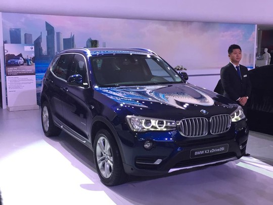 Các mẫu xe tiêu biểu của hãng BMW (Đức) trình làng tại VIMS 2015 thông qua nhà phân phối chính thức, tập đoàn Euro Auto 