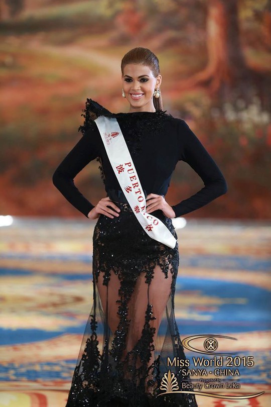 Váy dạ hội của Lan Khuê tại chung kết Miss World