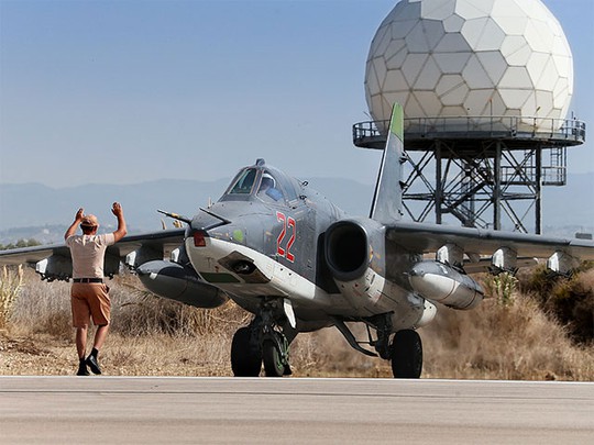 Mỗi chiến đấu cơ của Nga ở Syria tiêu tốn 12.000 USD/giờ bay Ảnh: NEWSRU