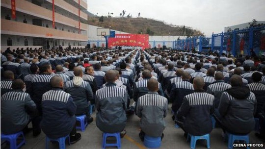 Một nhà tù tại Trung Quốc Ảnh: CHINA PHOTOS