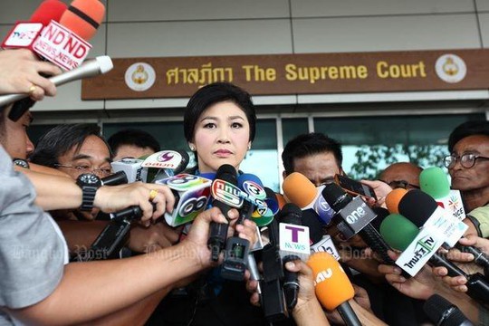 
Bà Yingluck Shinawatra. Ảnh: The Bangkok Post
