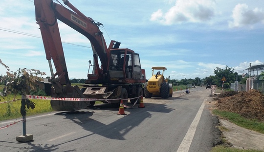 
Ban Quản lý dự án 46 đang cùng các đơn vị liên quan sửa chữa nhiều điểm
