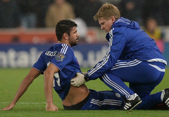 Costa khó binh phục cho trận gặp Liverpool vào cuối tuần