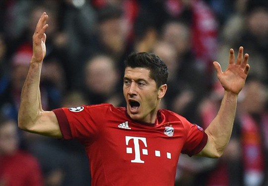 Lewandowski đang có phong độ tuyệt vời tại Bayern Munich