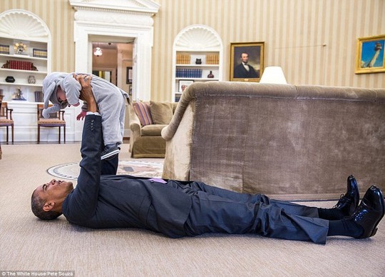 Tổng thống Obama rất yêu thích trẻ em