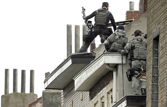 Cảnh sát Bỉ tích cực tuần tra kiểm soát an ninh