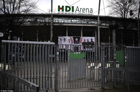 SVĐ HDI-Arena, nơi dự kiến diễn ra trận đấu