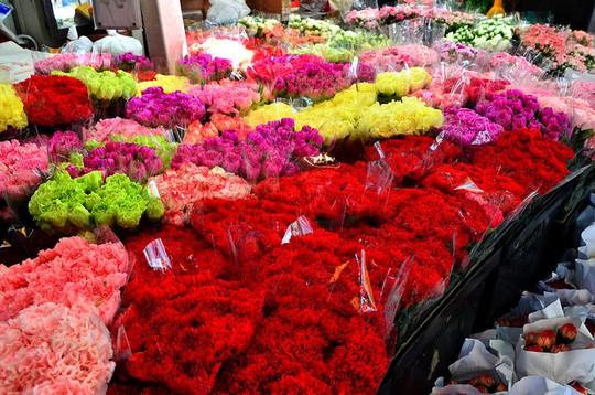 Hoa ở đây rất đa dạng nhưng phổ biến nhất là lan, cúc, hồng… Tất cả đều có mùi thơm dịu nhẹ. Nhờ vậy khi đi bộ, du khách có thể cảm nhận hương hoa thoang thoảng. Ảnh:nextstopbangkok.com