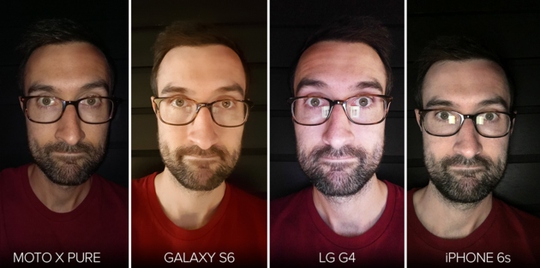 
So sánh ảnh chụp selfie của 4 smartphone

