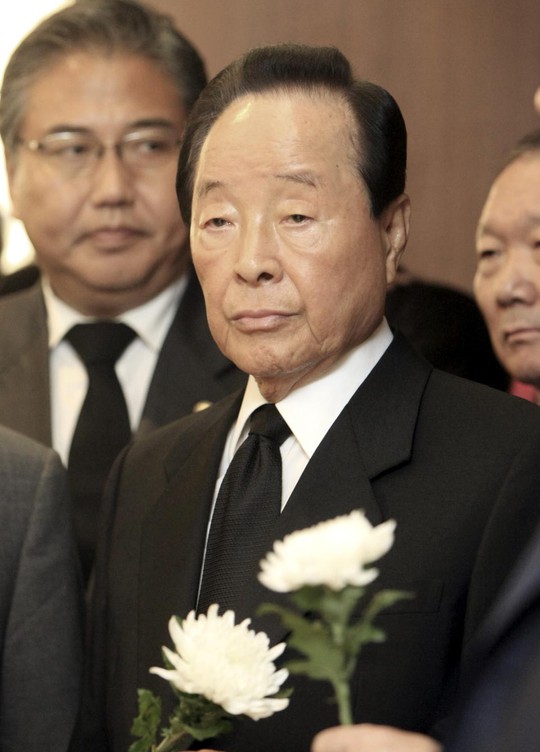 Cựu Tổng thống Hàn Quốc Kim Young-sam. Ảnh: Yonhap News