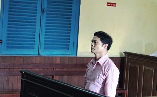 Bị cáo Nguyễn Văn Nghĩa tại phiên xử phúc thẩm