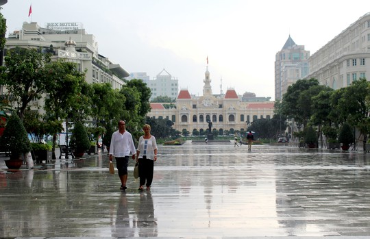 Khu phố đi bộ Nguyễn Huệ là nơi nằm trong quy hoạch đặt tượng điêu khắc ngoài trời