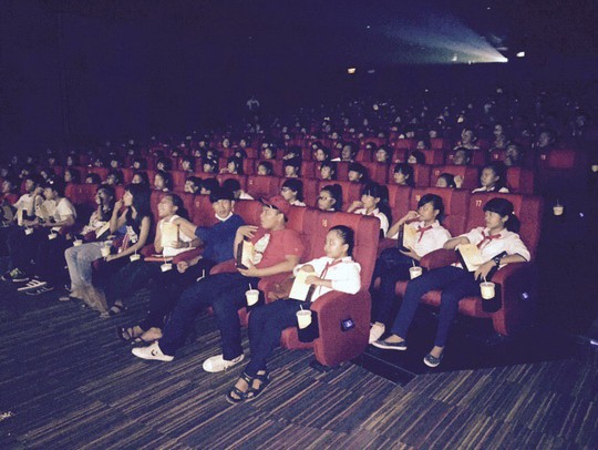 Thanh thiếu niên ngoại thành được xem phim miễn phí tại cụm rạp Galaxy - Nguyễn Du. (Ảnh do ban tổ chức cung cấp)