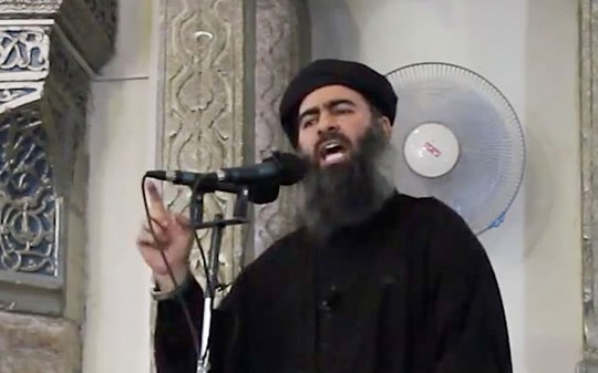 Lãnh đạo IS Abu Bakr al-Baghdadi. Ảnh: AP