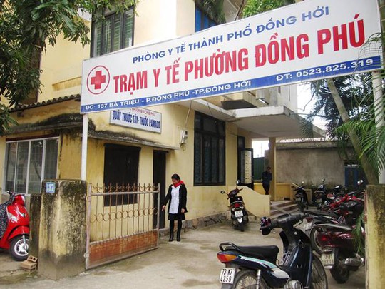 Trạm Y tế phường Đồng Phú, nơi phát hiện trẻ sơ sinh bị bỏ rơi