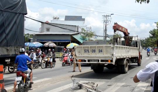 Hiện trường vụ tai nạn