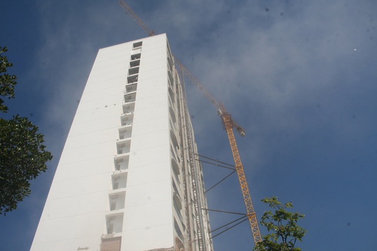 Khách sạn Mường Thanh Quảng Nam lúc đang xây dựng