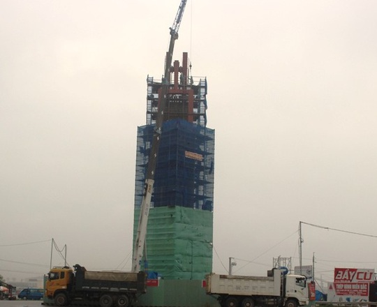 
Chưa được cấp phép nhưng Formosa vẫn tự ý xây dựng tòa tháp cao 32 m
