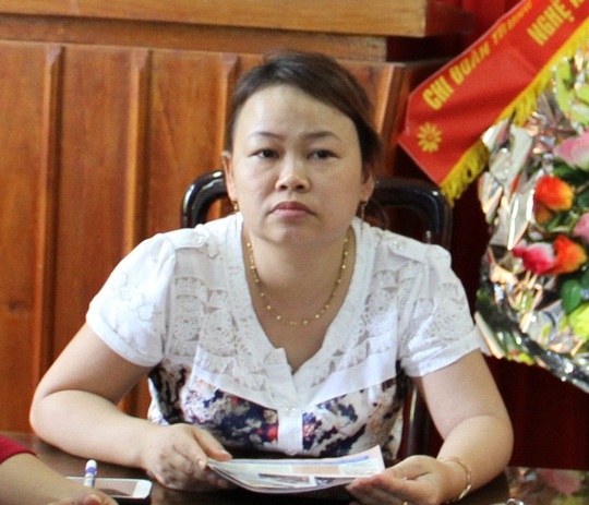 
Bà Nguyễn Thị Thu Phương, Phó Giám đốc Trung tâm BTXH Nghệ An
