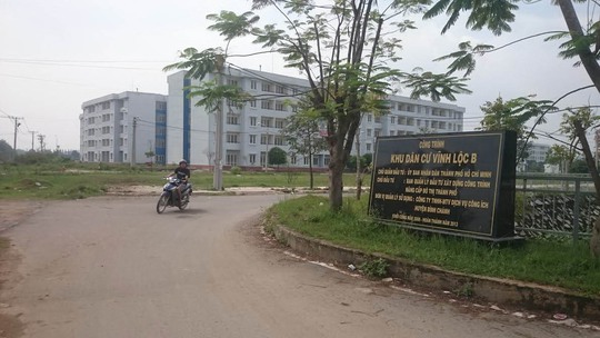 Chung cư Vĩnh Lộc B, huyện Bình Chánh, TP HCMảnh: Sỹ Đông
